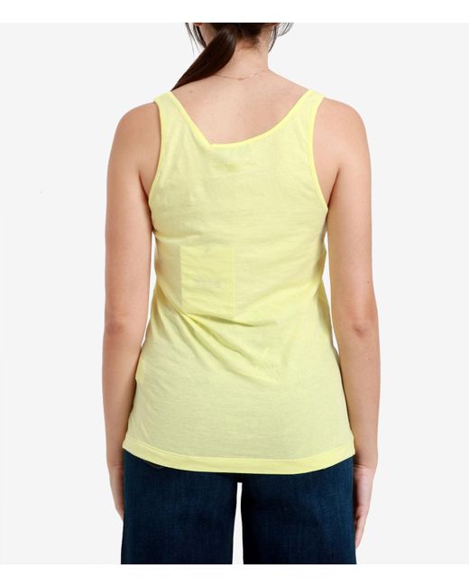 Top jaune MSGM en coloris Yellow