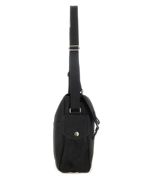 A.P.C. Black Borsa A Tracolla Con Logo for men