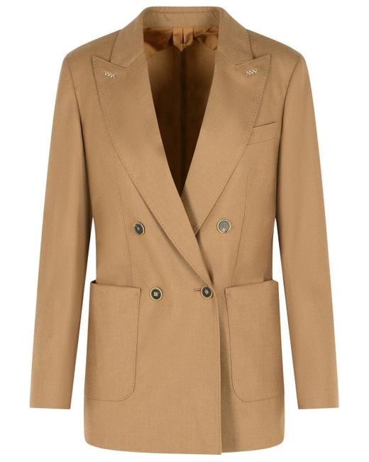 Max Mara Natural Cashmere Blazer