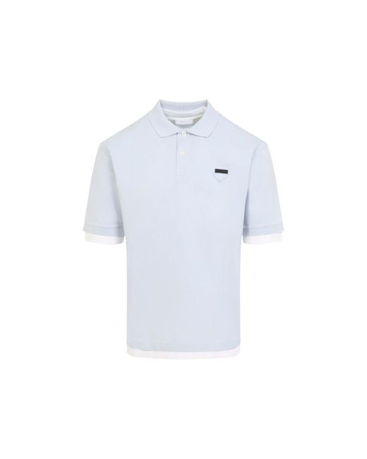 Prada Blue Polo
