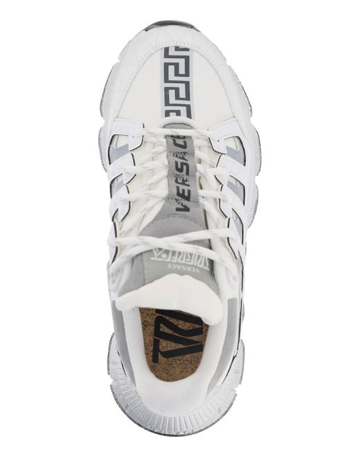 Versace White 'Trigreca' Sneaker