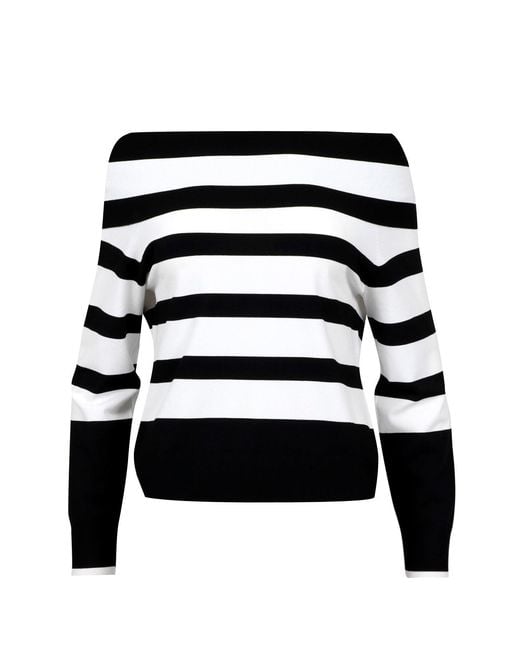 Kaos Black Pullover weiß
