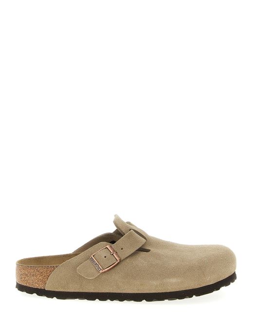 Birkenstock Brown Sabots "Boston"