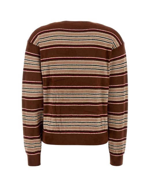 Miu Miu Brown Sweater Tobacco