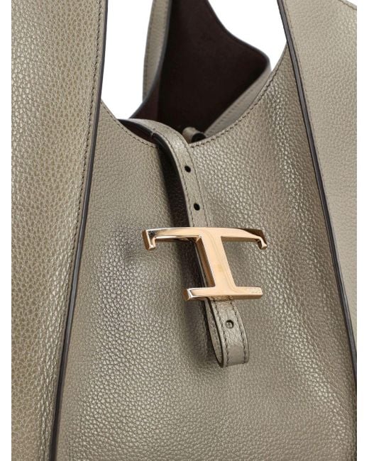 Tod 's Sac fourre-tout en cuir moyen Tod's en coloris Brown