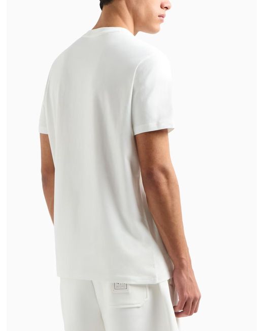 ARMANI EXCHANGE White T Shirts And Polos for men