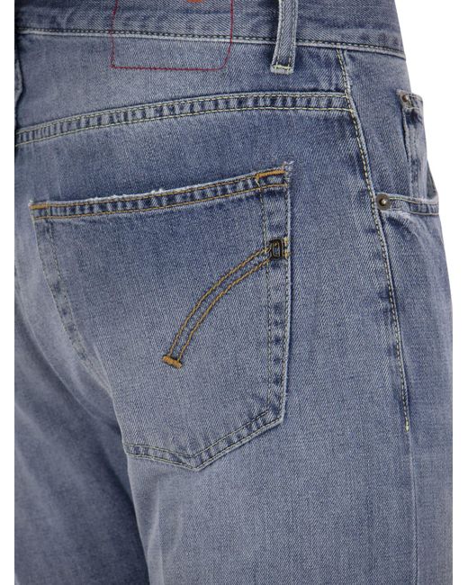 Dian Carrot Fit Jeans di Dondup in Blue da Uomo