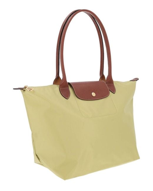Longchamp Green Le Pliage Large Bag