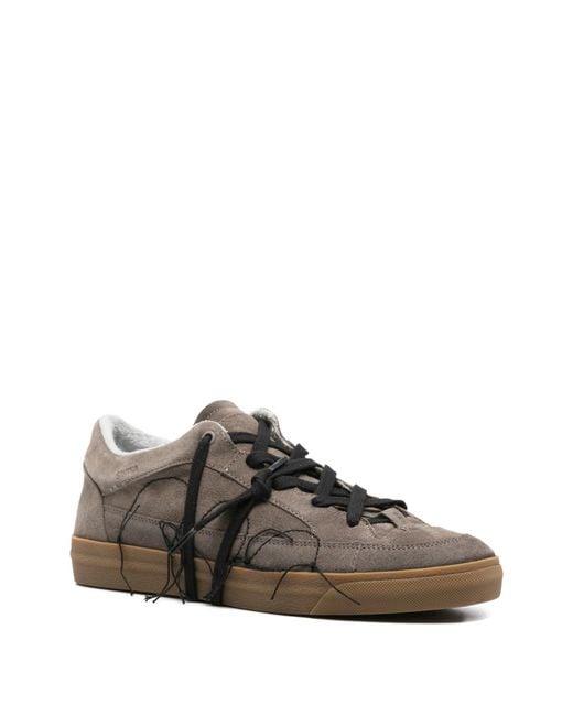 Santha Gray Love Cut Suede Taupe