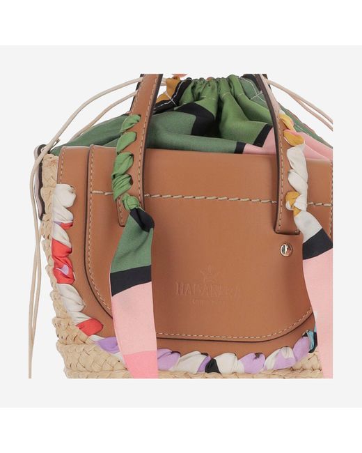 CUBA LAB Green Kuba Lab Habanera Seta Bag Blossom