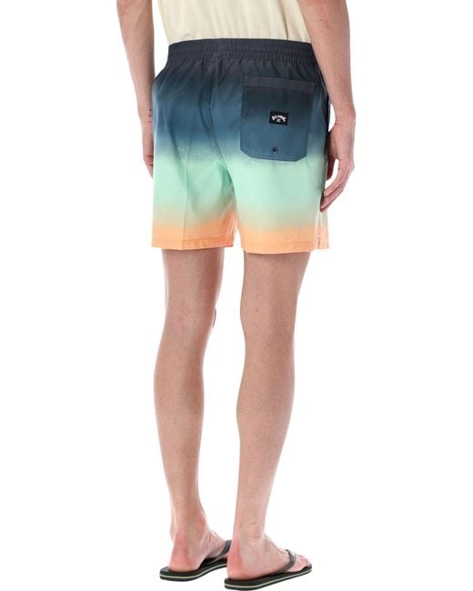 Billabong Blue All Day Fade Boardshorts