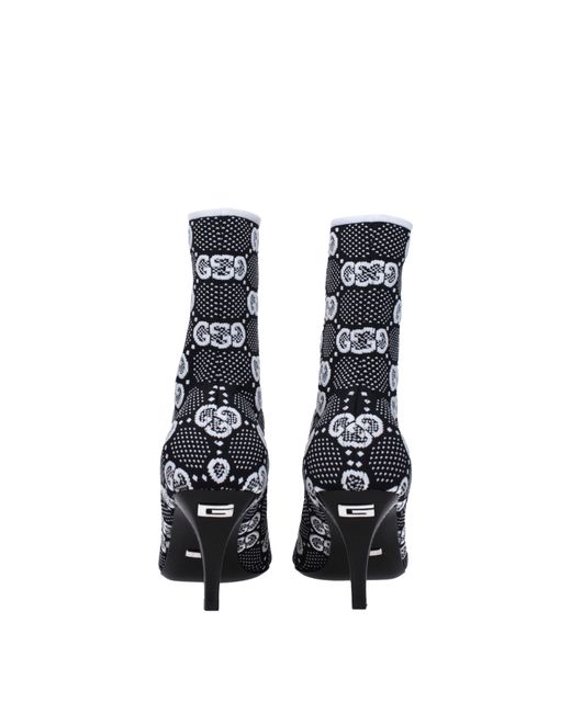 Gucci Blue Boots Fabric for men