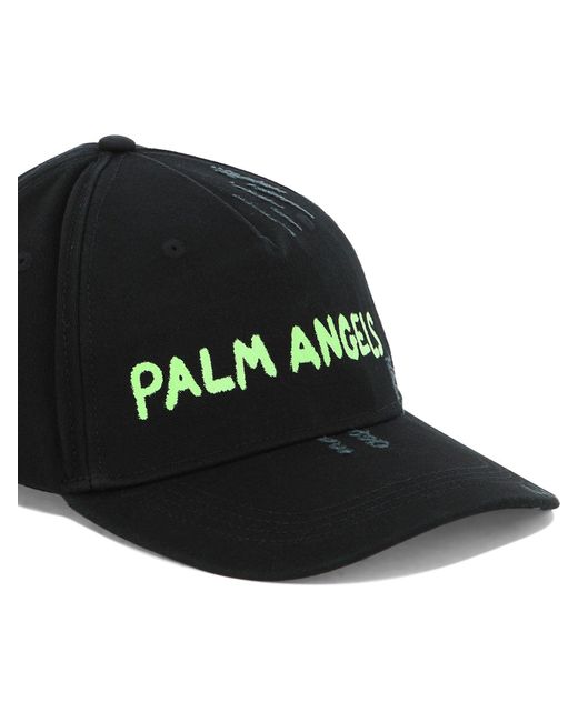 Palm Angels "saisonale Logo" -Kappe in Black für Herren