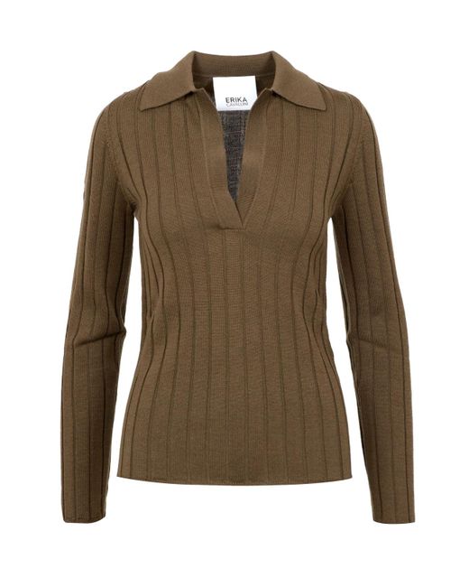 Erika Cavallini Semi Couture Green T Shirts And Polos