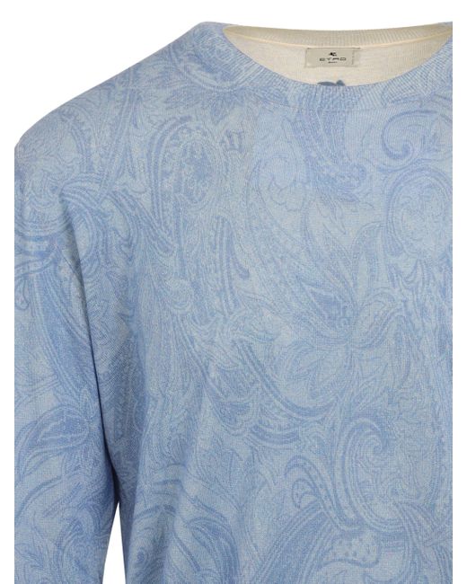 Etro Blue Maglia