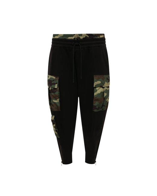 Dolce & Gabbana Jogginghose Mit Tarnmuster in Black für Herren