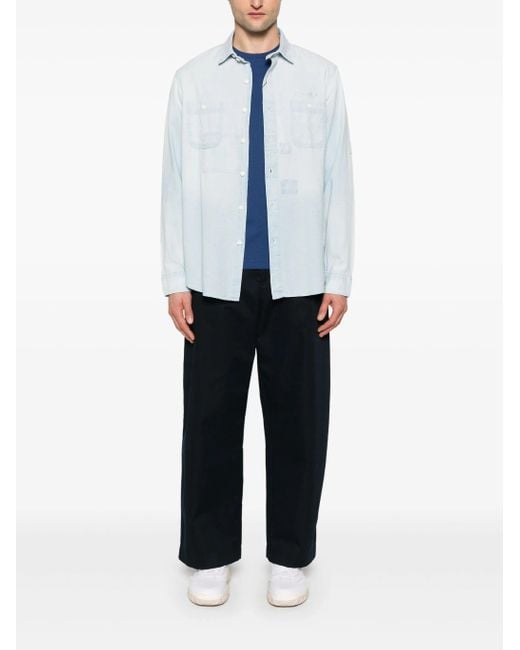 Polo Ralph Lauren White Long Sleeve Sport Shirt
