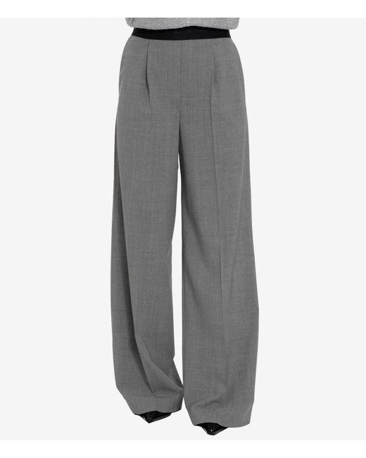 MSGM Gray Trousers