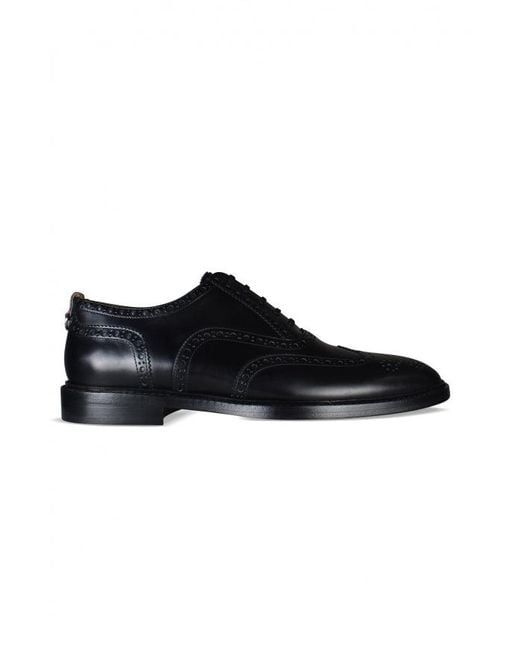 Burberry Black Derbies Oxford Brogue