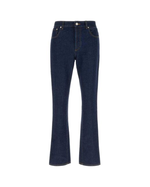 Gucci Blue Pantalone for men