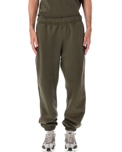 Nike Green Nocta Fleece Cs Sweatpants for men