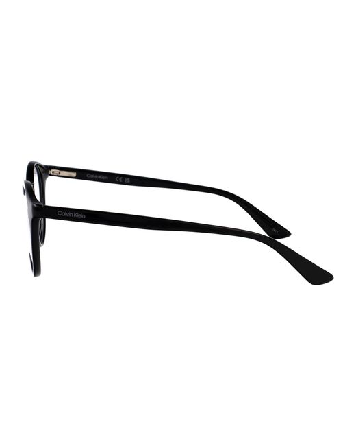 Calvin Klein Black Round Optical Ck23549 001