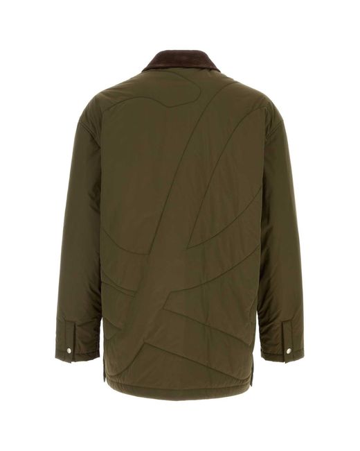 Loewe Green Army Polyester Jacket