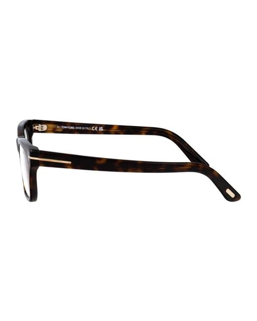 Tom Ford Brown Ft6131-B 052 Acetate Optical