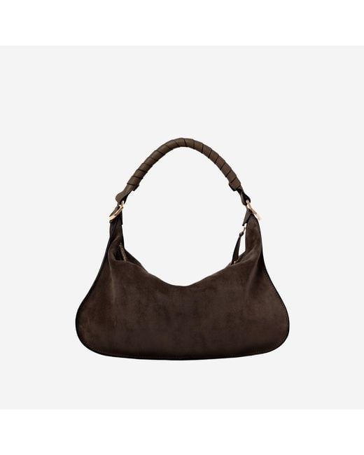 Chloé Brown Small Marcie Shoulder Bag