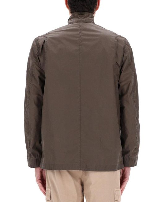 Stone Island Brown Regular-Fit Lightweight Jacket for men