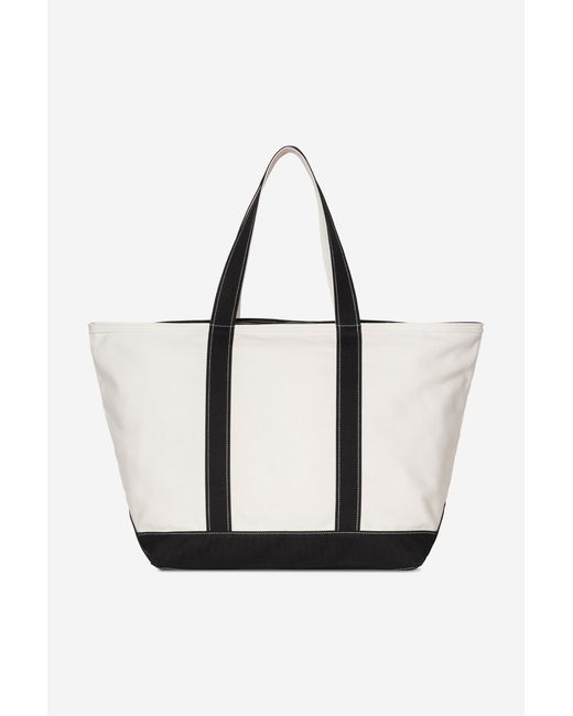 Carhartt White Canvas Beach Tote