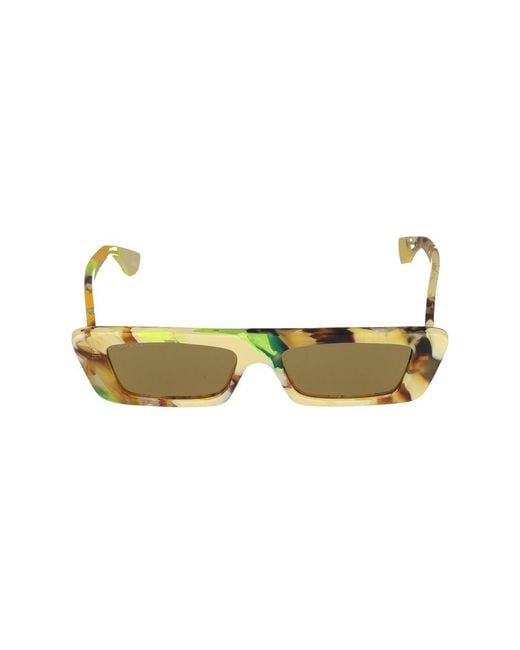 Gucci Sonnenbrille GG1625 S 001 Gelbgelbbraun /16 /145 in Green für Herren