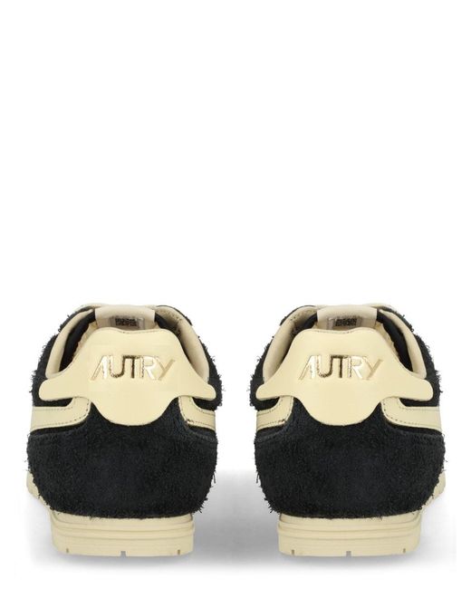 Autry Black Color Block Sneakers for men