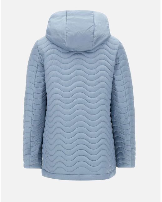 Save The Duck Bewaar De Duck Sirena Light Blue Down Jacket