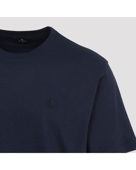 Etro Blue Roma T Shirt