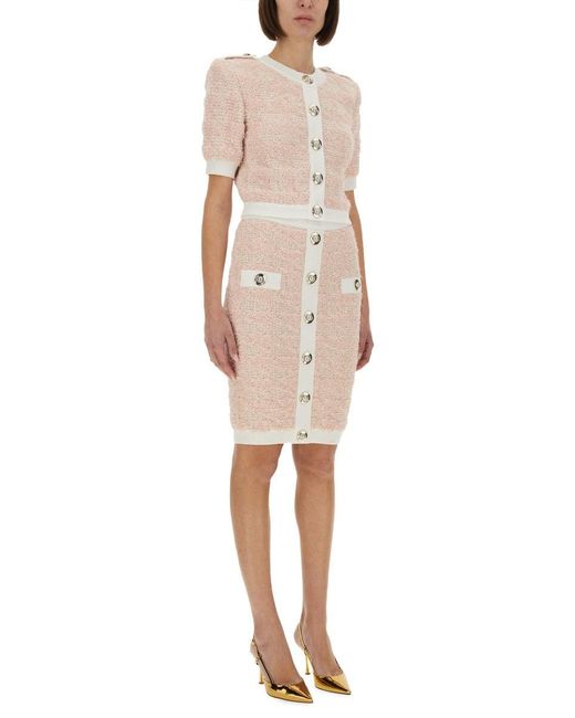 Balmain Natural Polyamide Skirts