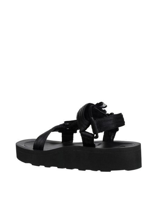 Love Moschino Black Sandals