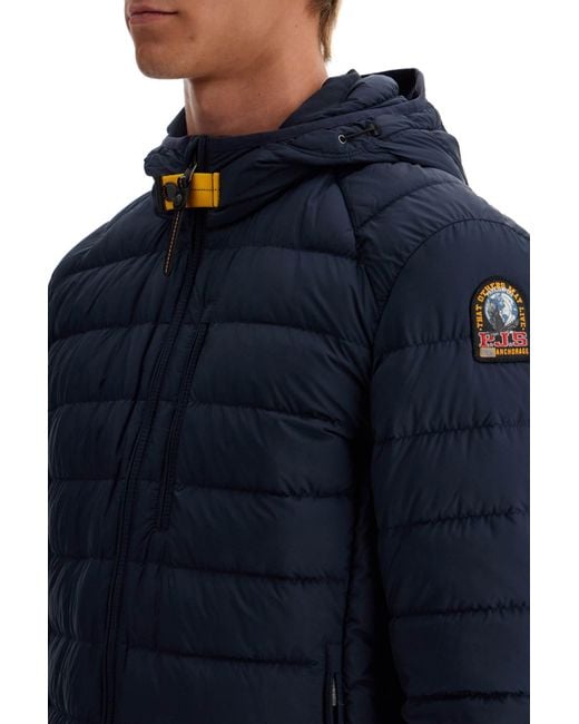 Parajumpers Blue 'Last Minute' Light Down Jacket for men