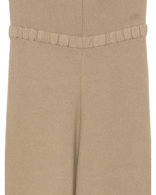 AYA MUSE Natural Fold Over Seam Pant