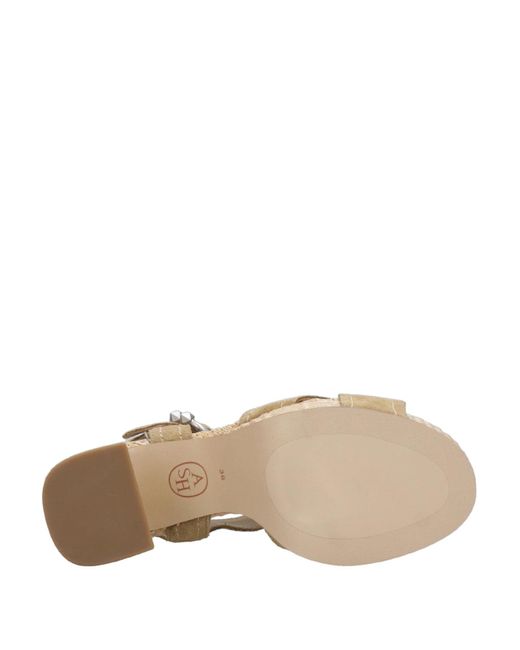 Ash Metallic Sandals