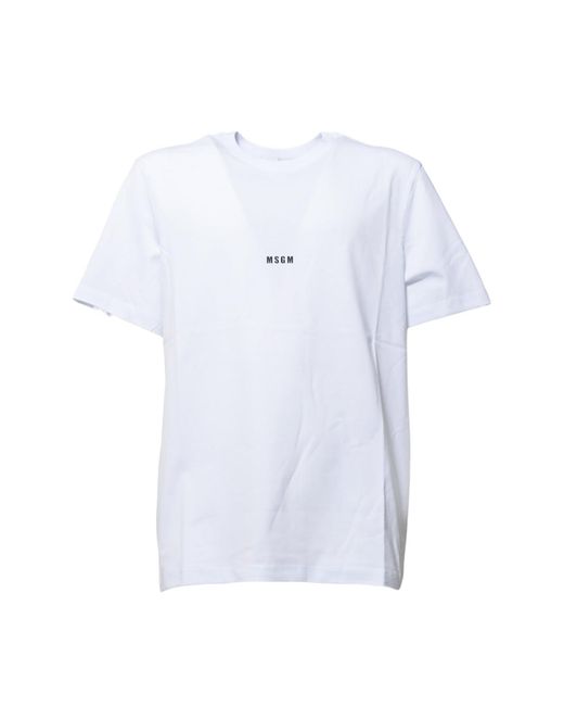 Camisetas y polos de MSGM de color Blue