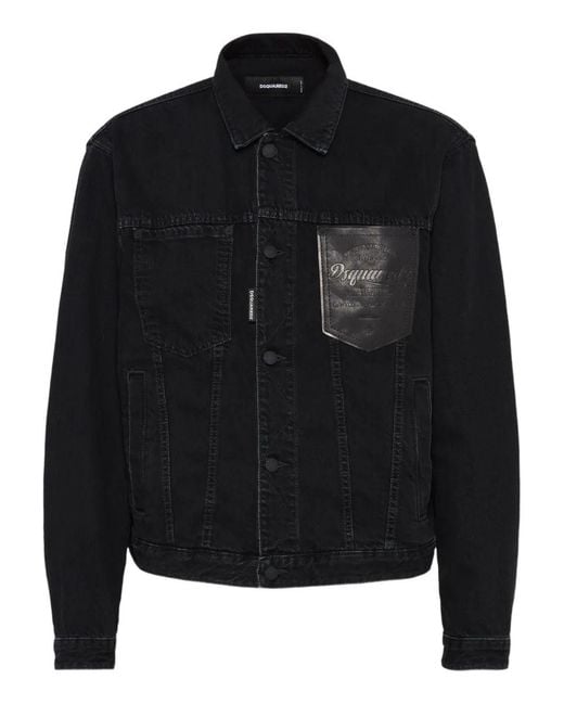 DSquared² Black Sportsjacket for men