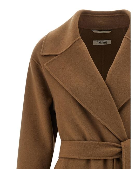 Manteau 'cuore' Max Mara en coloris Brown