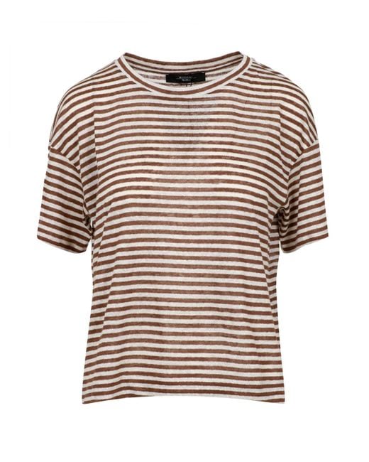 Weekend by Maxmara White T Shirts And Polos