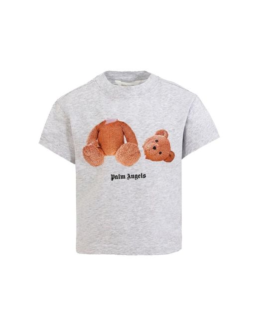 Palm Angels White Bear T Shirt