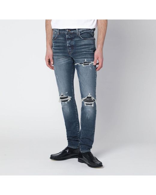 Amiri Blue Dark Washed Mx1 Jeans for men