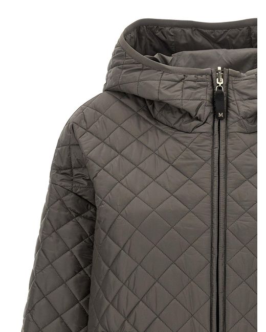 Max Mara Gray Leo Puffer Jackets