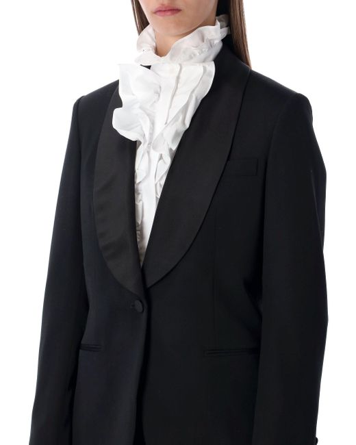 Ralph Lauren Black Sutton Slim Grain De Poudre Tuxedo Jacket