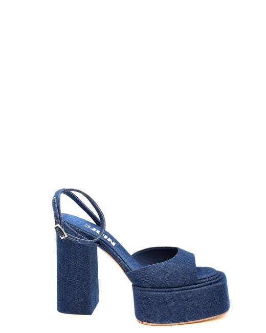 3Juin Blue Sandals