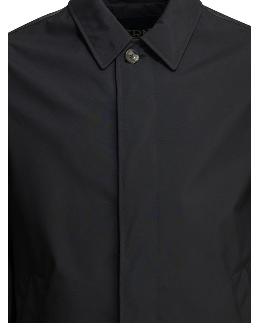 Herno Gray Raincoat
